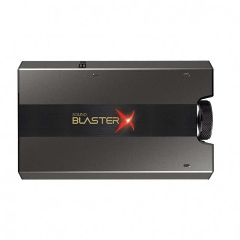 Tarjeta de Sonido externa Creative Labs Sound BlasterX G6 7.1 canales USB