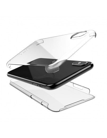 Carcasa Xdoria Defense 360º Apple iPhone Xs/X transparente silicona.