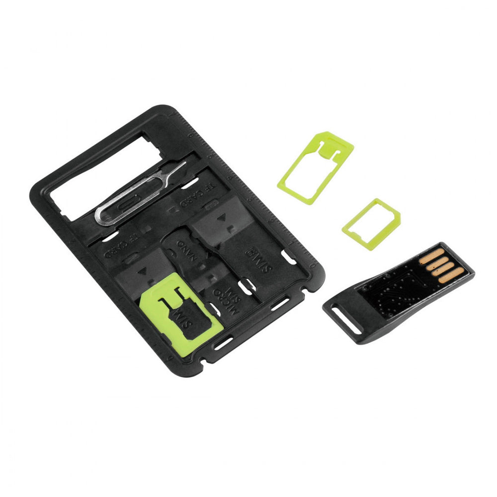Pack Muvit 3 adaptadores SIM nanosim + microsim + lector tarjetas