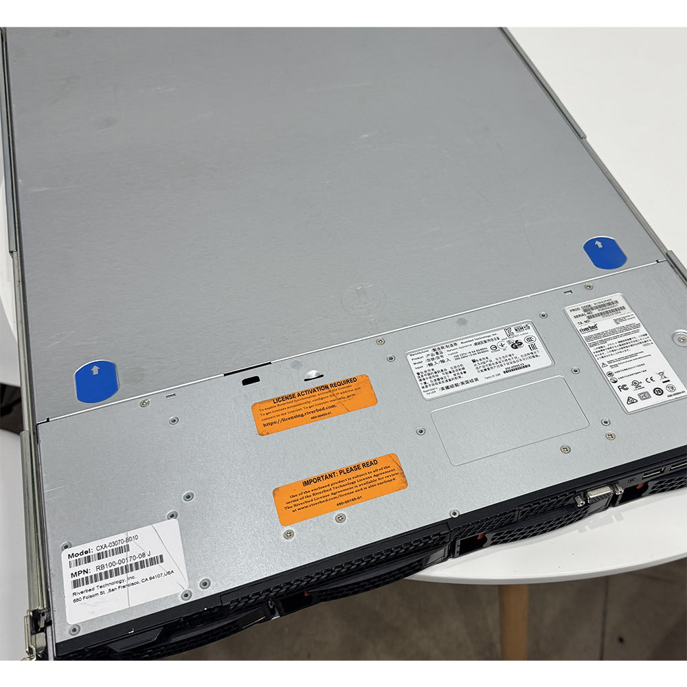 Acelerador WAN para montaje en rack Riverbed Steelhead 3070 CXA-03070-B010 Usado