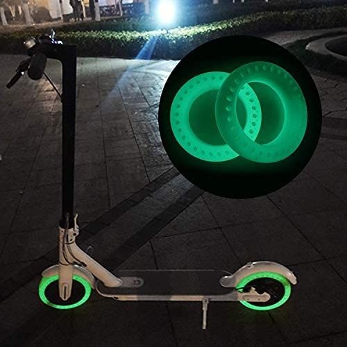 Rueda Maciza patinete de 8,5″ Urban Scout Dibujo nido abeja Fluorescente Verde