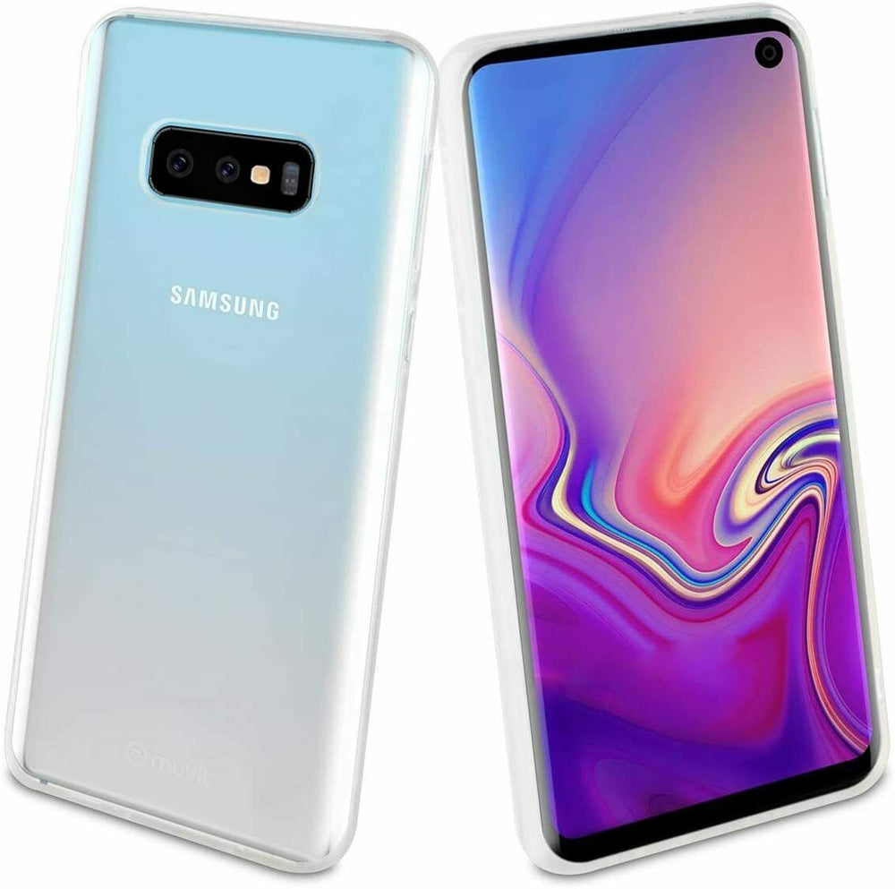 Funda Muvit para Samsung Galaxy S10E Crystal Soft Transparente