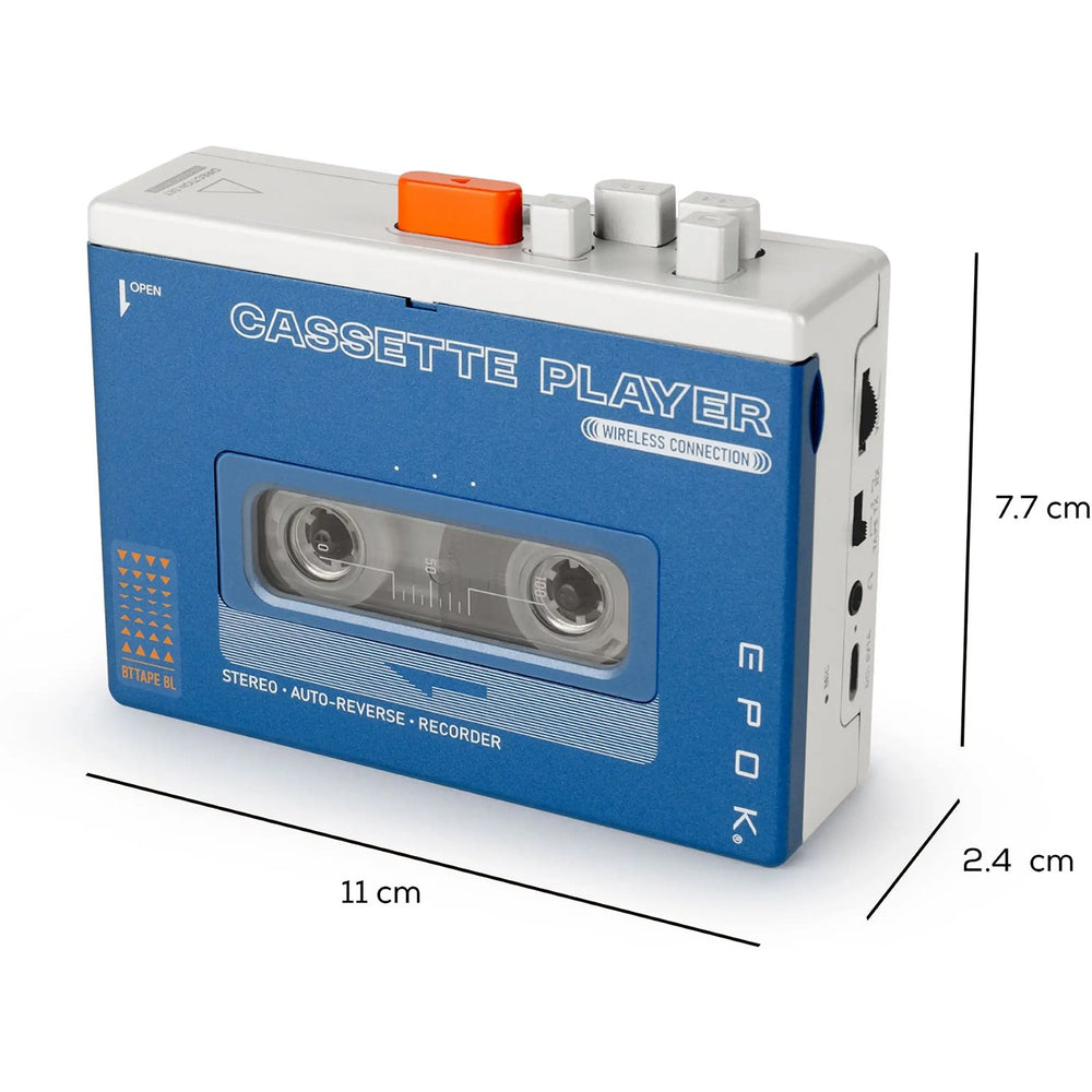 Reproductor de cassettes recargable Epok by Big Ben Rewind+