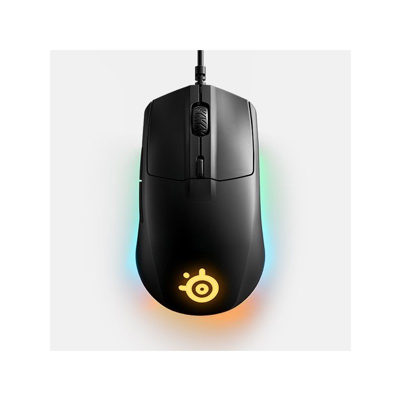 Ratón gaming Steelseries Rival 3 USB Tipo A Óptico 8500 DPI