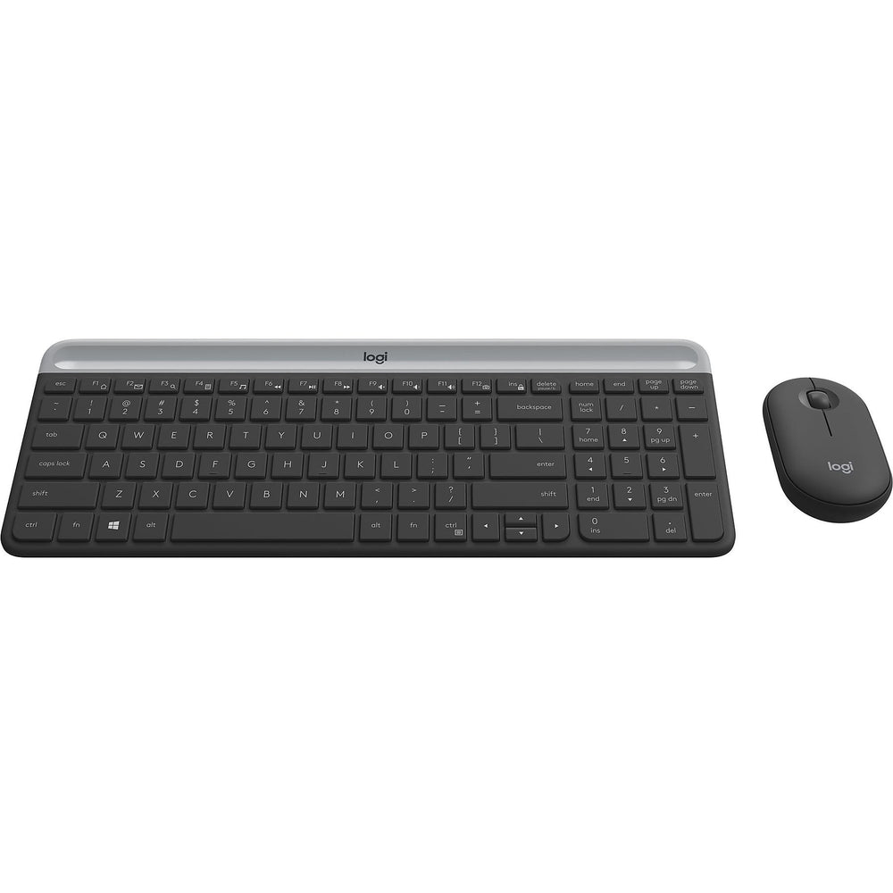 Logitech Wireless Slim Combo MK470 Teclado+Ratón color Grafito **En Alemán**