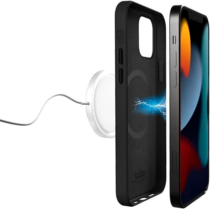 Funda PURO SKY MAG compatible para Apple iPhone 13 Pro negro