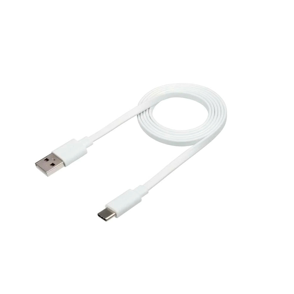 Cable plano XTorm USB A a Micro-USB 1 metro blanco