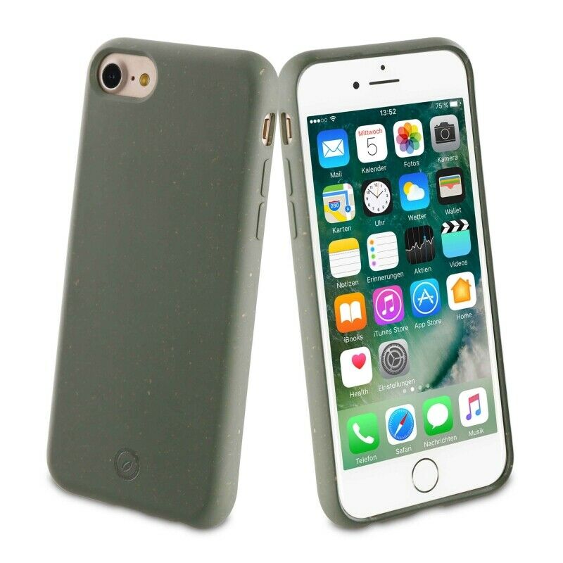 Funda Muvit for Change para Apple iPhone 8/7/6s/6 bambootek verde musgo