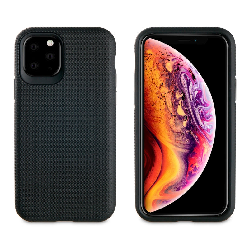 Funda Muvit Tiger Triangle para Apple iPhone 11 Pro shockproof 1,2m negra.