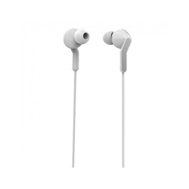 Auriculares Muvit estereo SEU 3.5mm blancos
