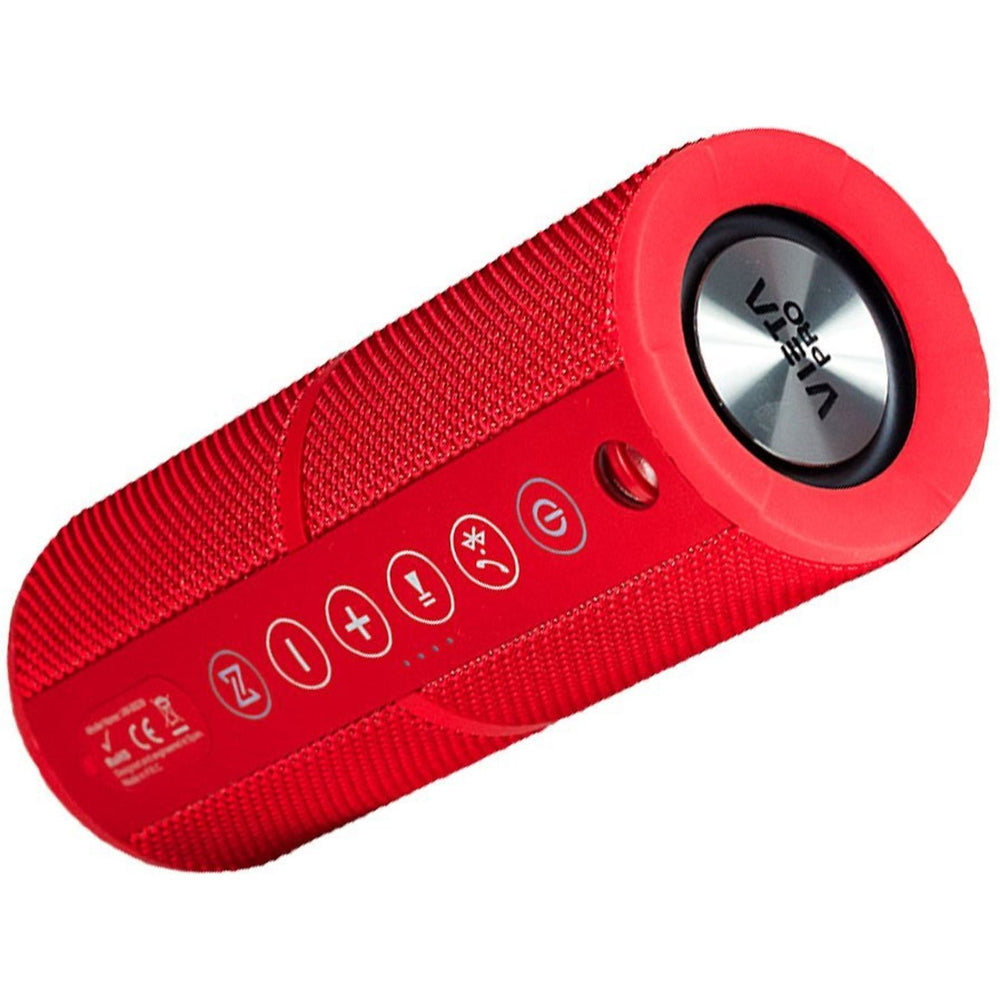 Altavoz inalámbrico Vieta Handy Plus Radio FM Resistente al agua IPX6 Dual Usado