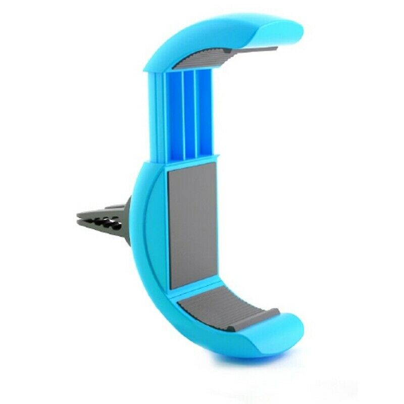 Soporte de Coche Muvit universal salida de aire rotativo 360. Hasta 5,7» azul