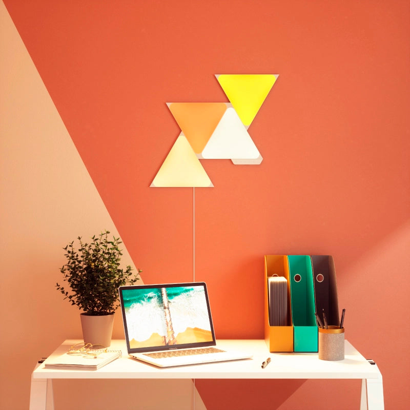 Nanoleaf Shapes Triangle Starter Kit 4 Triángulos Luminosos LED RGBW