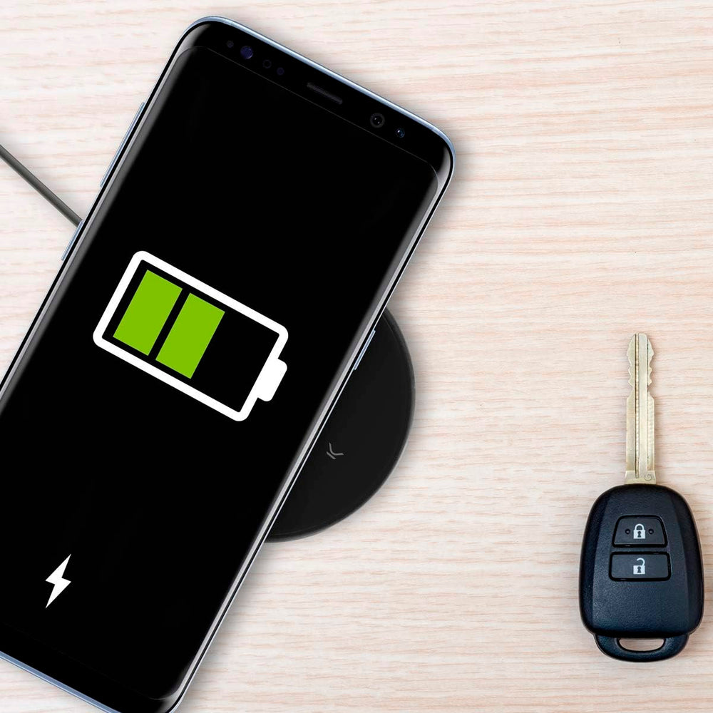 Cargador Inalámbrico Ksix Mini 5W Negro