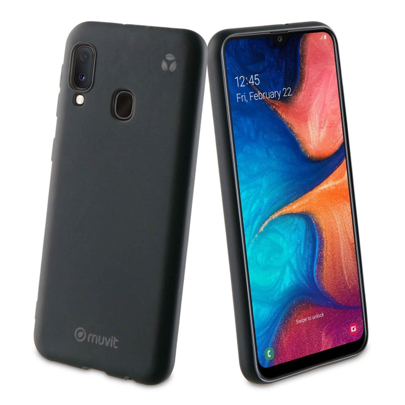 Funda Muvit for Change para Samsung Galaxy A20e recycletek negra