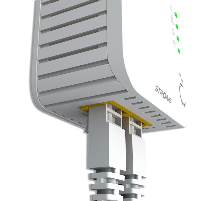 Adaptador Strong Powerline Wi-Fi 600 Triple Pack PLC 600Mbit/s