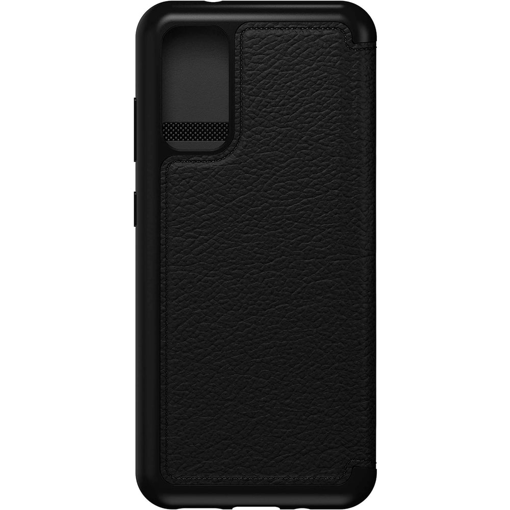 Funda Libro Strada Folio Piel para Samsung Galaxy S20 negro