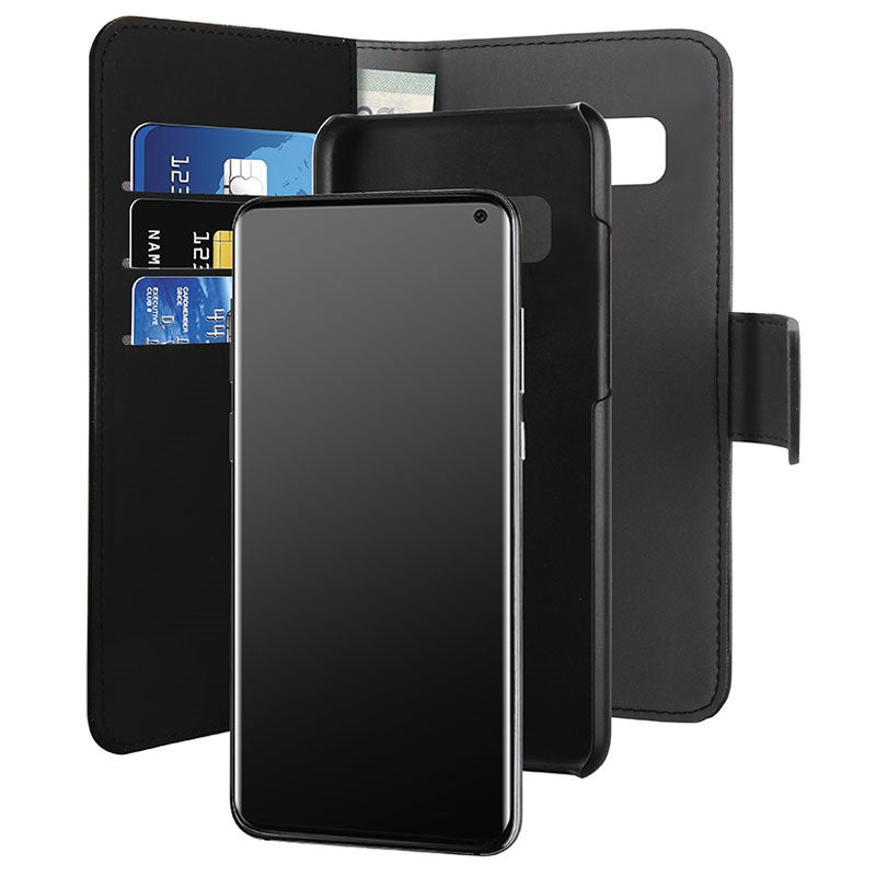 Puro Funda magnética 2 en 1 para Samsung Galaxy s10e negro.