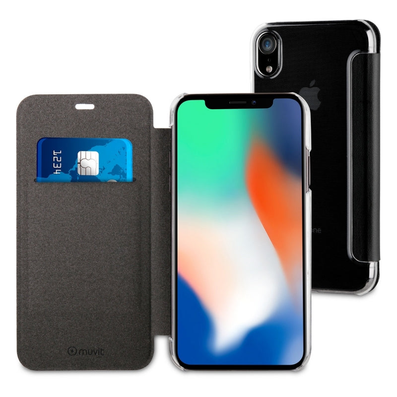 Funda Muvit Folio Apple iPhone XR negra