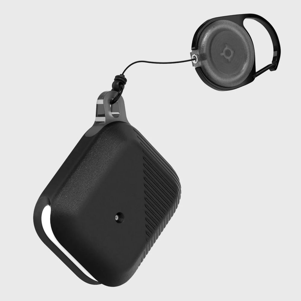 Estuche Raptic Radius para Apple Air Pods 1 y 2 color negro.
