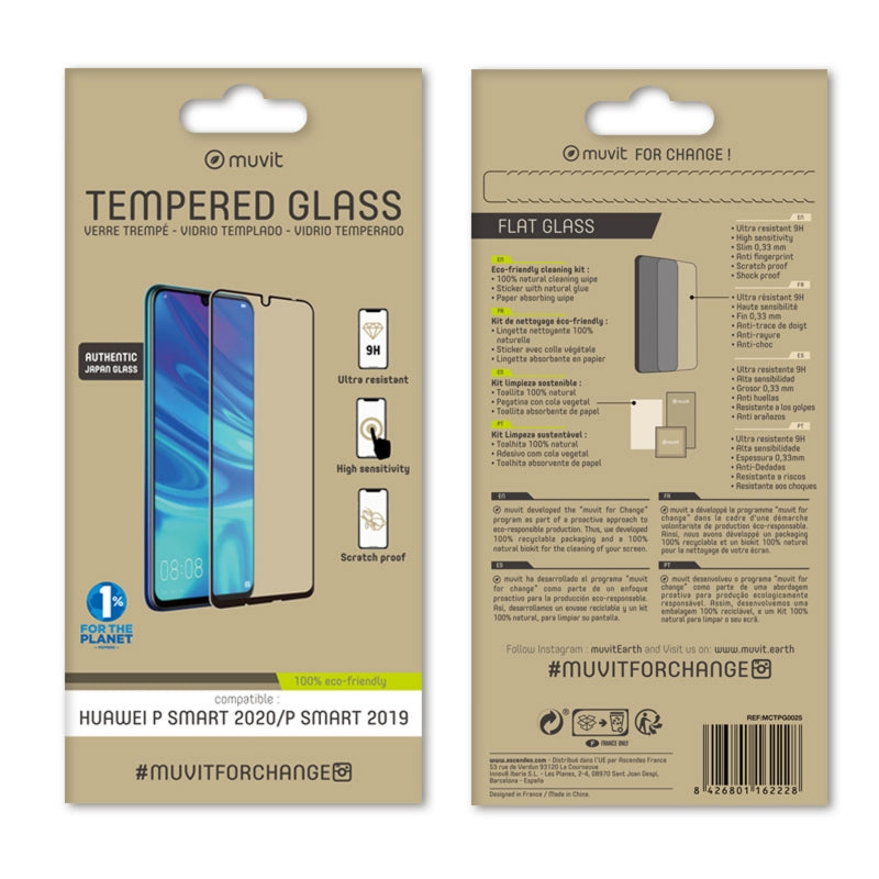 Protector de Pantalla Muvit for Change para Huawei P Smart 2020/P Smart 2019.