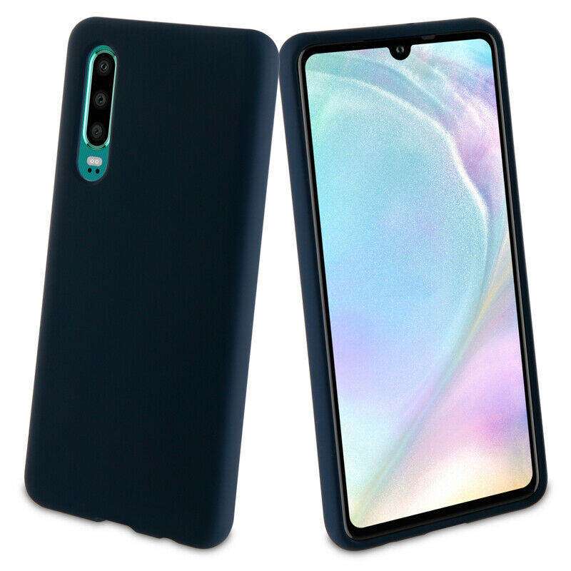 Funda muvit para Huawei P30 Liquid Edition Azul.