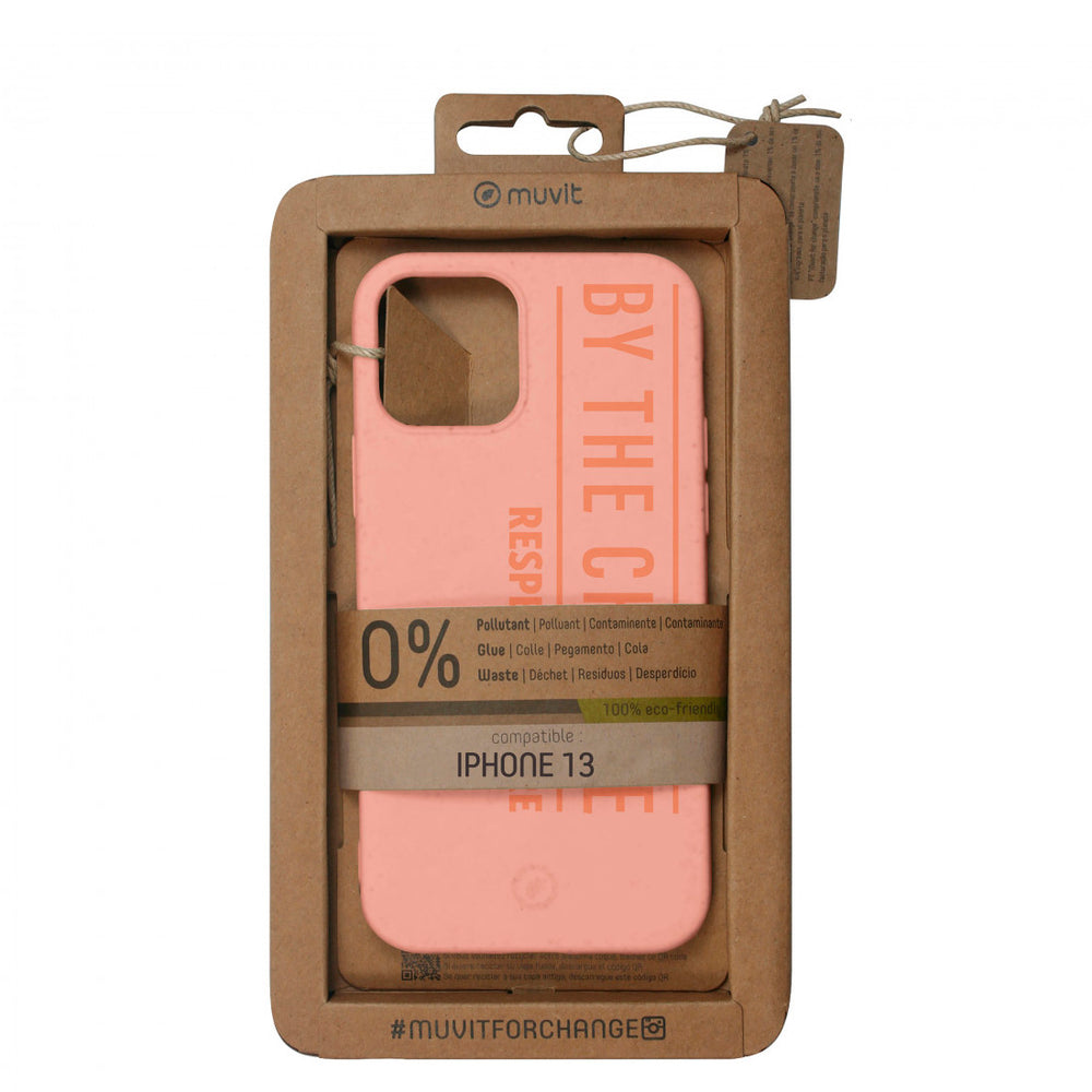 Funda Muvit for Change para Apple iPhone 13 bambootek Grafik Melocoton