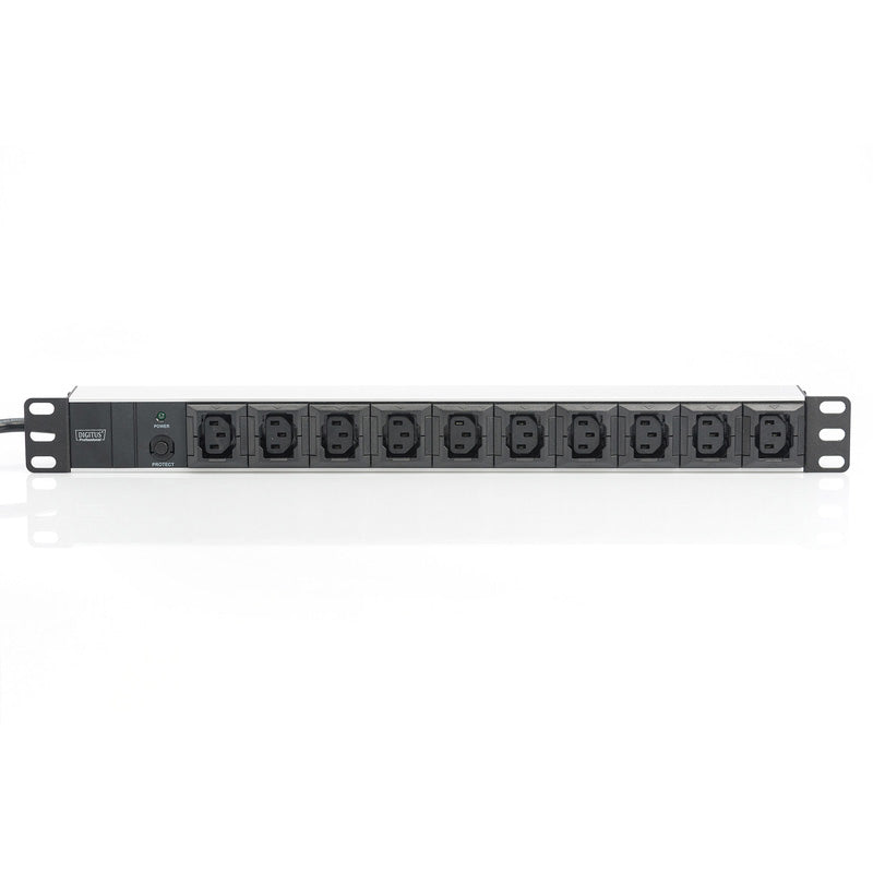 Regleta alimentación Digitus 19» 10 tomas cable de 2 metros