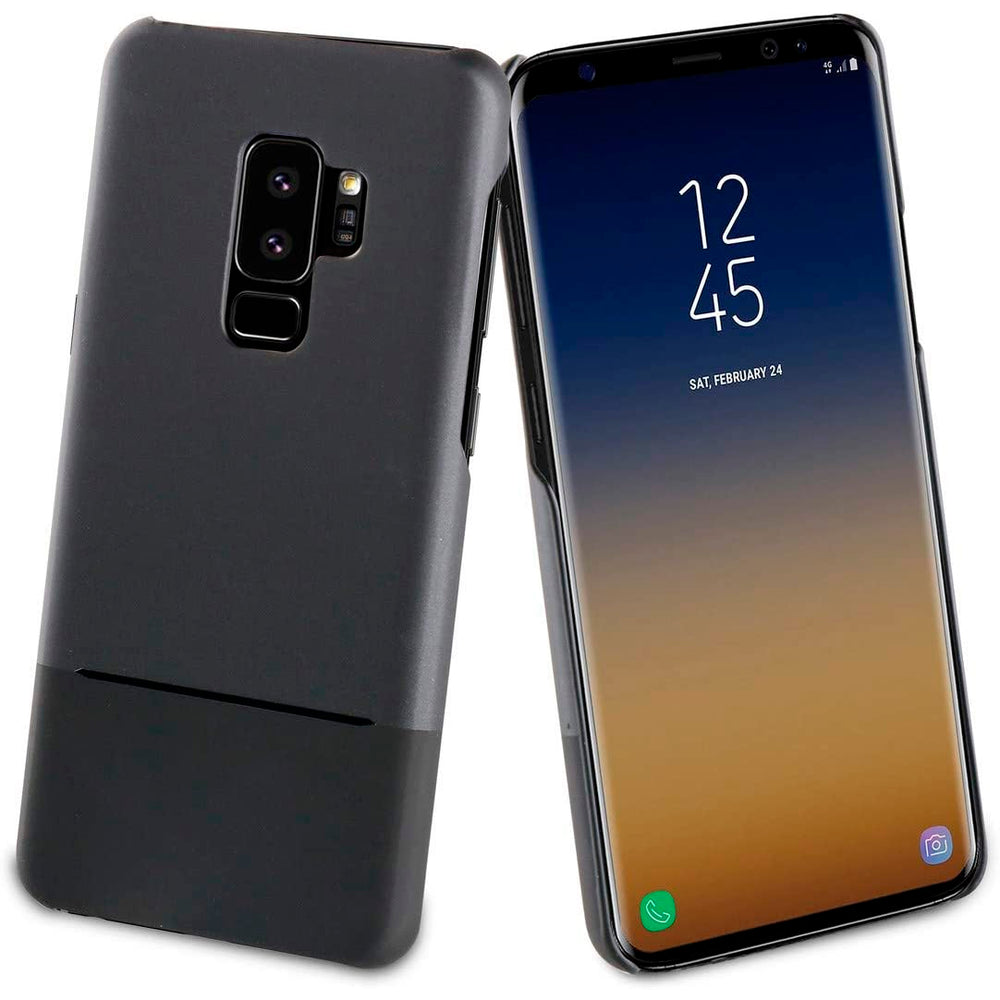 Carcasa Muvit Doble Skin Edición Premium para Samsung Galaxy S9 Plus Negro.