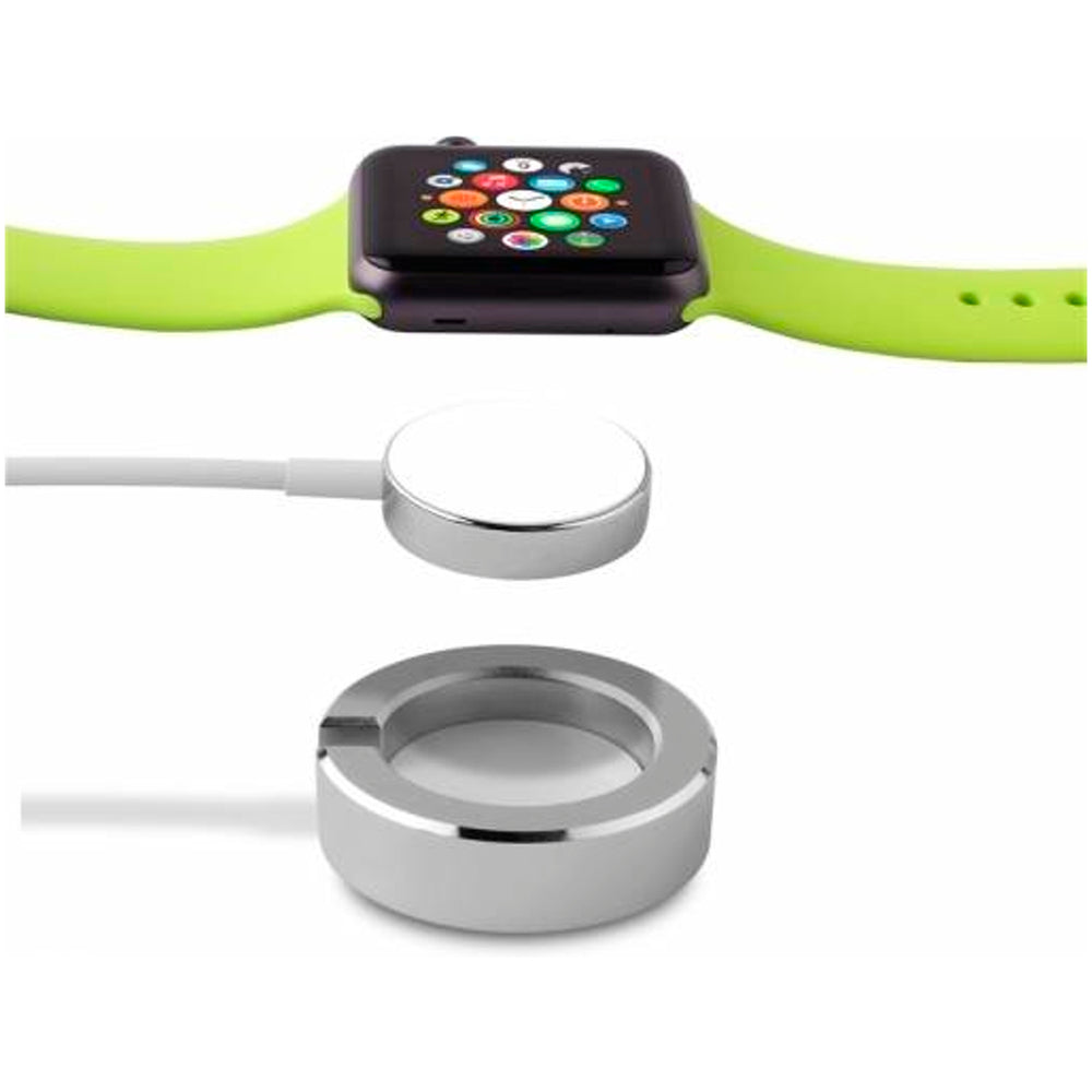 Soporte sobremesa Puro para Apple Watch 38/42 mm Plata.