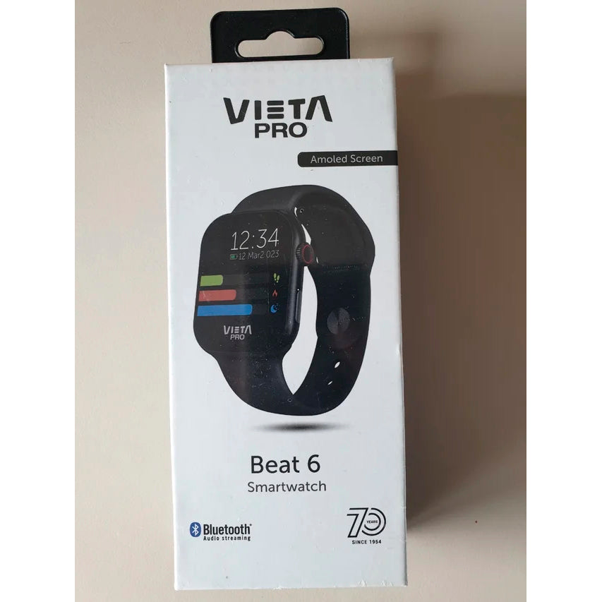 Reloj Inteligente Vieta PRO Beat 6 Negro **Reacondicionado**