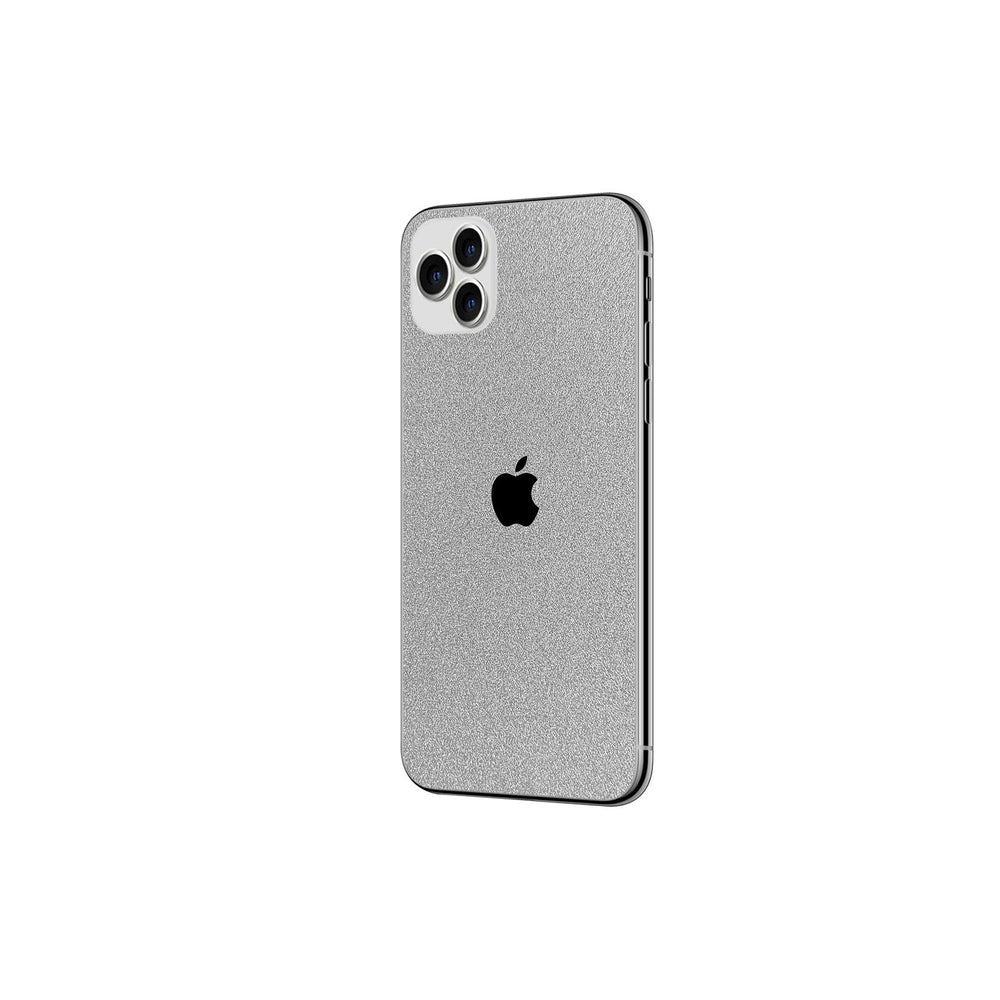 Funda Celly PROSKIN – 1 Pieza Piel personalizada Plata Brillante