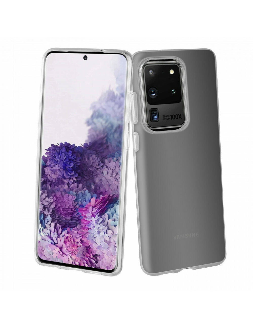 Funda Muvit for Change para Samsung Galaxy S20 Ultra recycletek transparente.