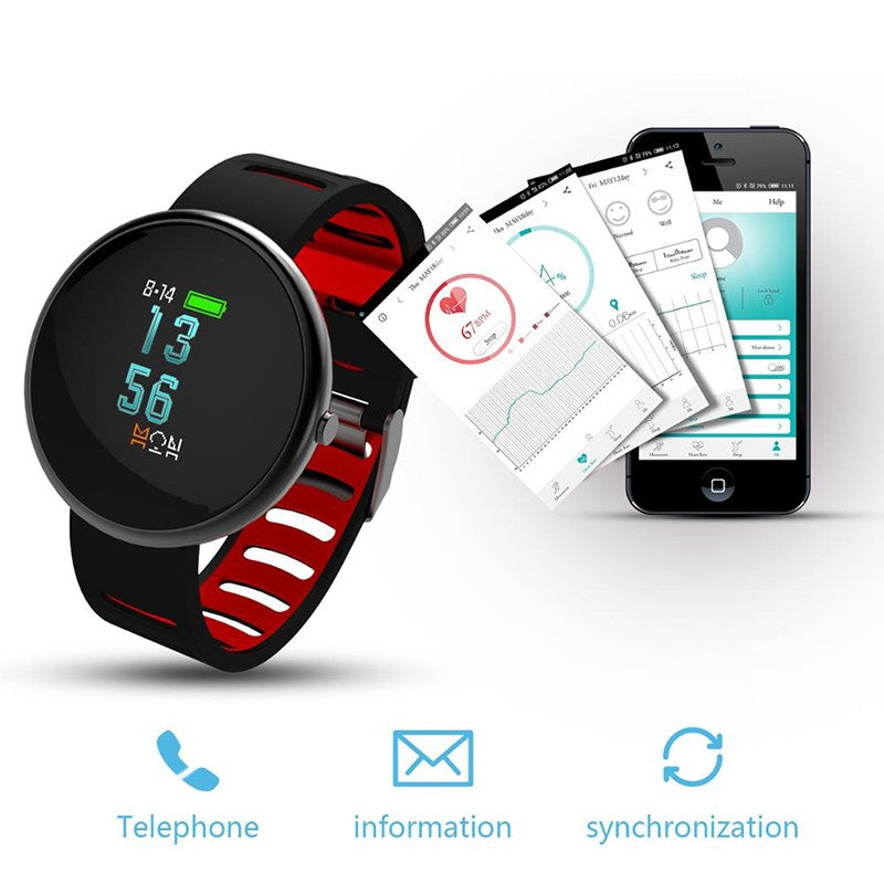 Reloj de Actividad y Sueño Health Oxygen Negro Muvit iO MIOSMW013 (NUEVO)