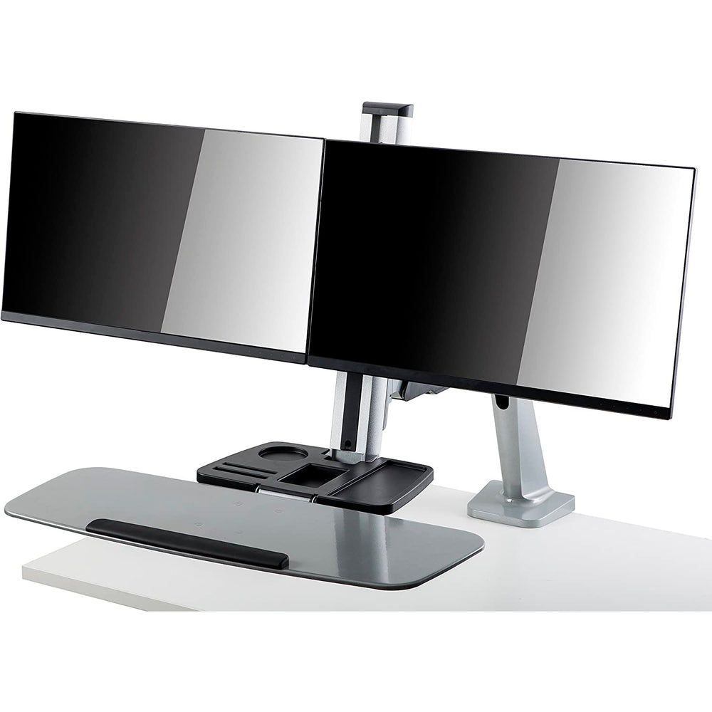 Soporte V7 DW1SSGSD-1E con dos muelles para trabajar sentado o de pie