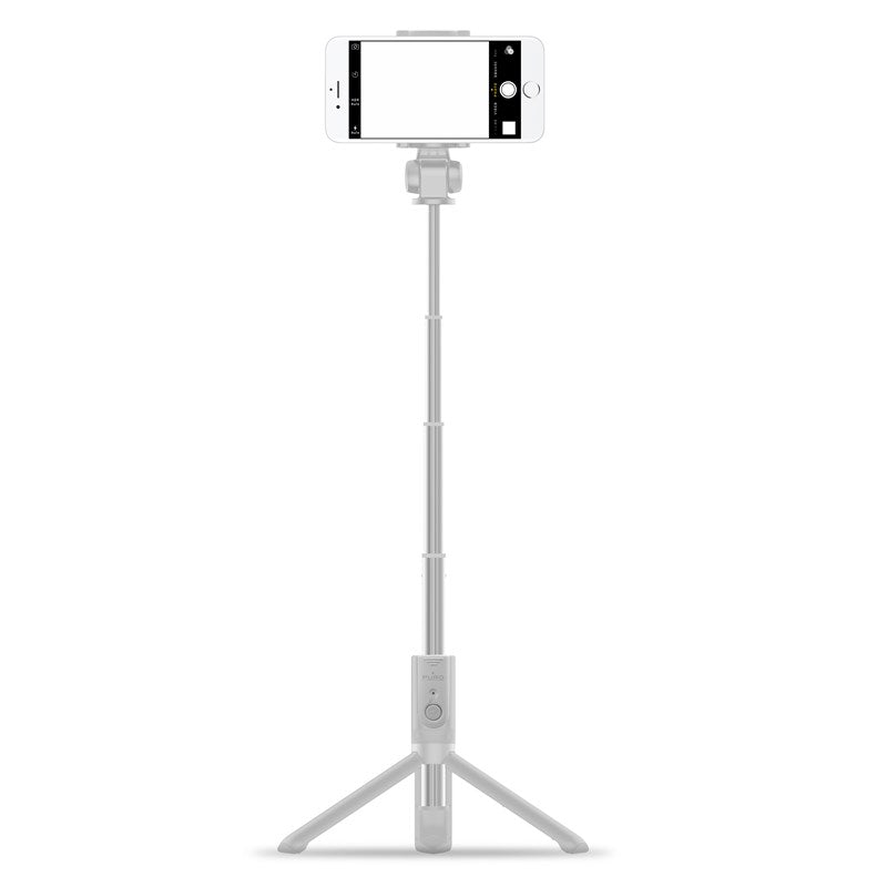 Selfie Monopod y trípode Puro Smart Stick con Bluetooth Remote Control Gris
