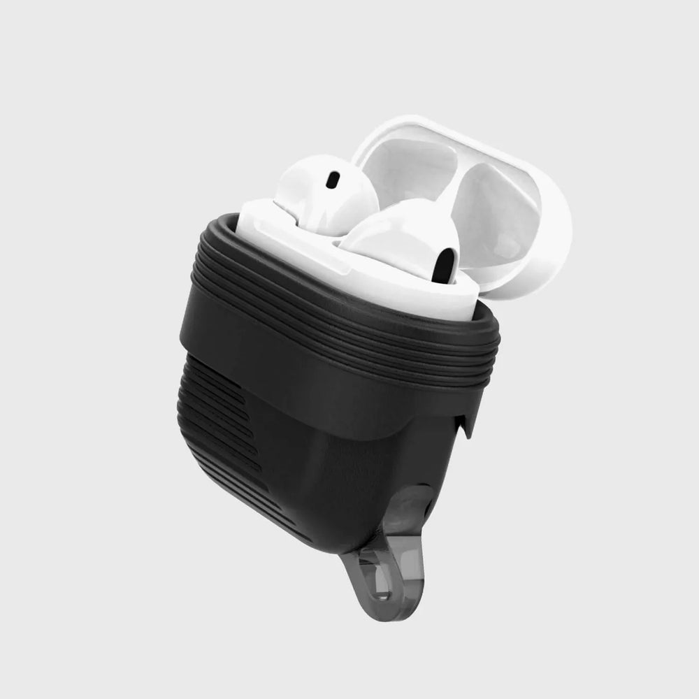 Estuche Raptic Radius para Apple Air Pods 1 y 2 color negro.