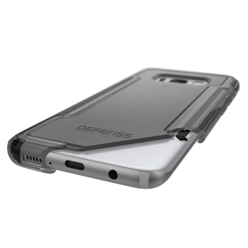 Carcasa XDoria Defense Clear para Samsung Galaxy S8+ transparente.