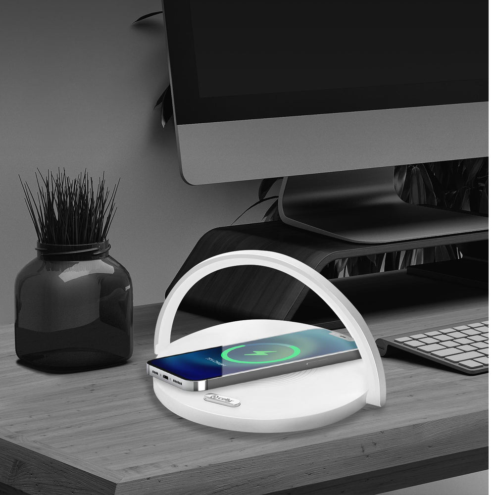 Cargador Inalámbrico Celly WLLIGHTCIRCLE Lámpara LED 15W