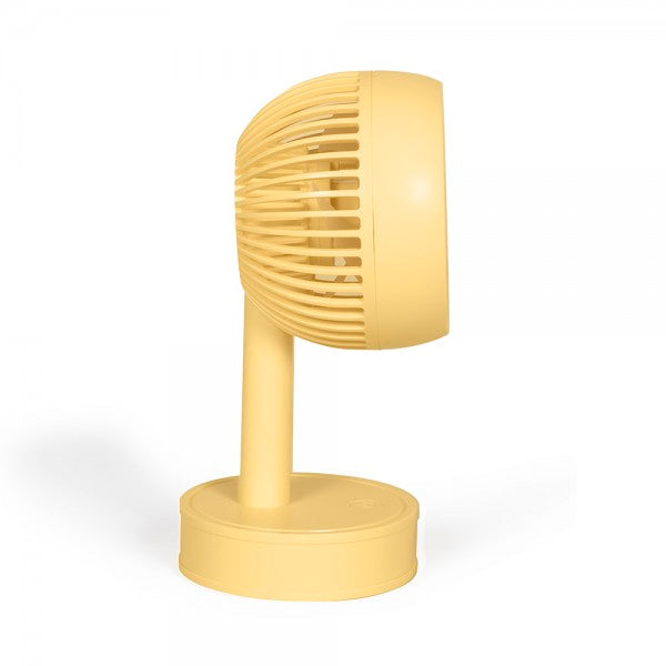 Mini ventilador de sobremesa recargable Livoo TEA310J Amarillo