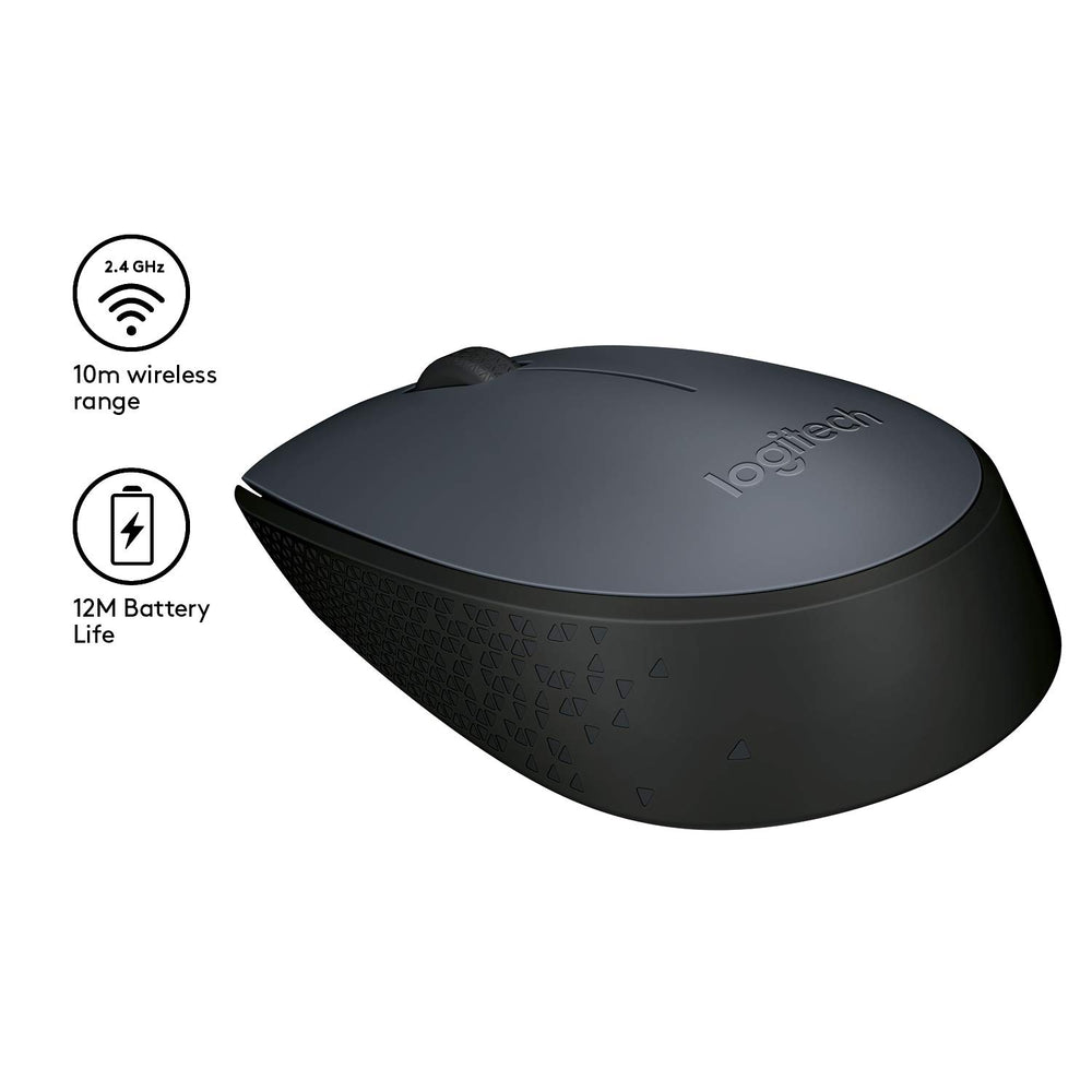 Logitech M170 Ratón inalámbrico Gris Usado