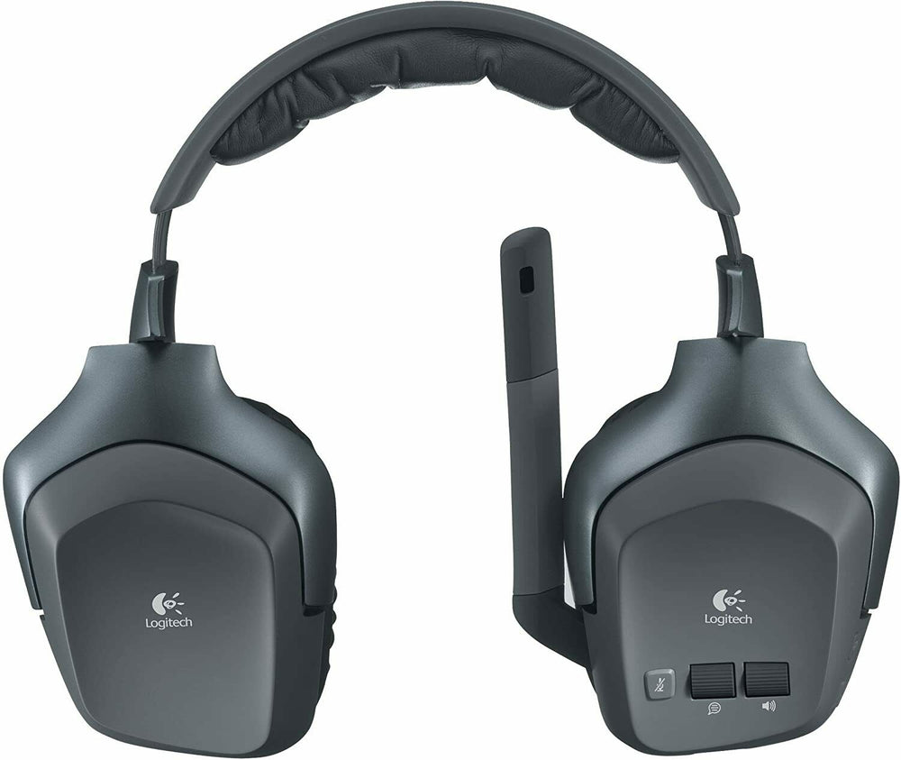 Auriculares inalámbricos de Diadema Cerrados Logitech F540 con micrófono Usado