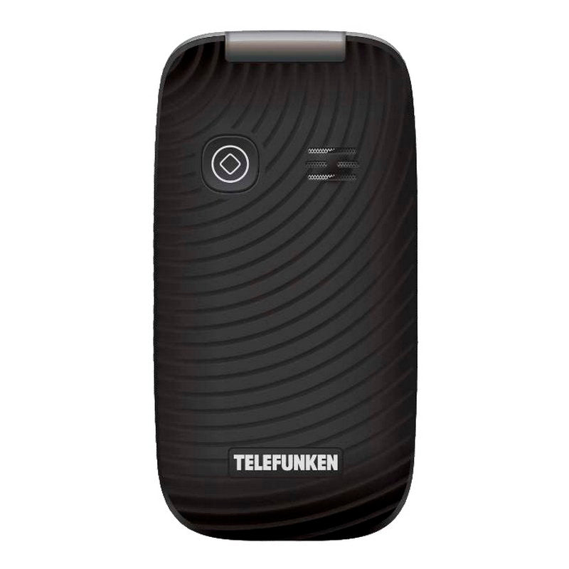 Teléfono Móvil Telefunken S560 para personas mayores Negro Libre