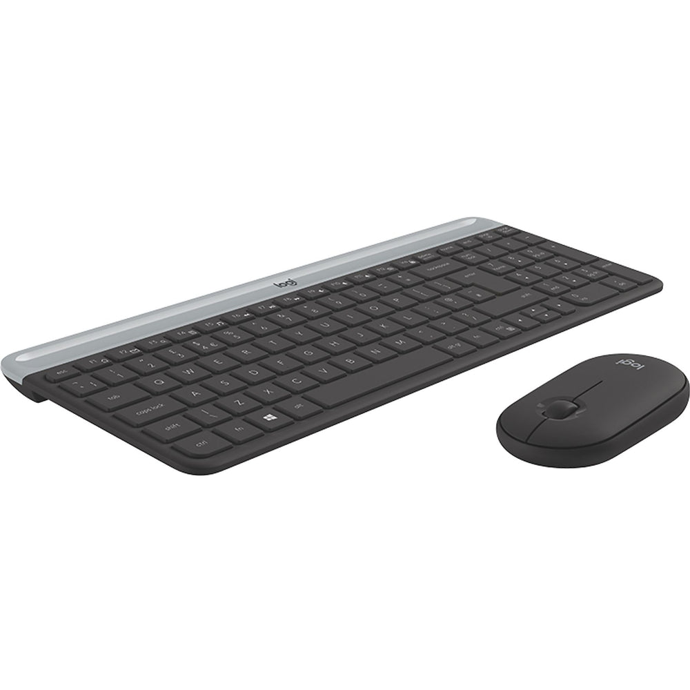 Logitech Wireless Slim Combo MK470 Teclado+Ratón color Grafito **En Alemán**