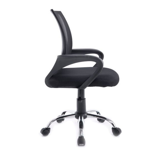 Silla Oficina Equip Respaldo Malla Negro