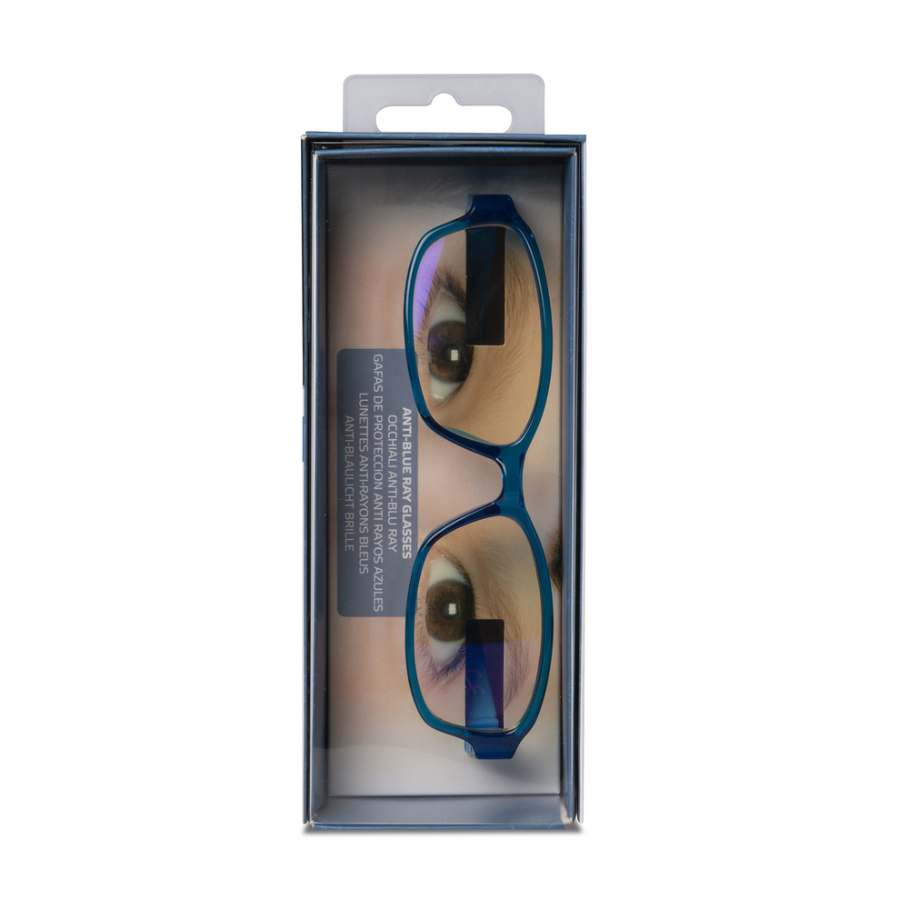 Gafas protección Celly bloquean luz azul de las pantallas color azul