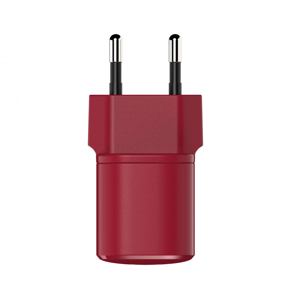 Cargador de corriente Fresh´n Rebel USB-C 18W rubi rojo