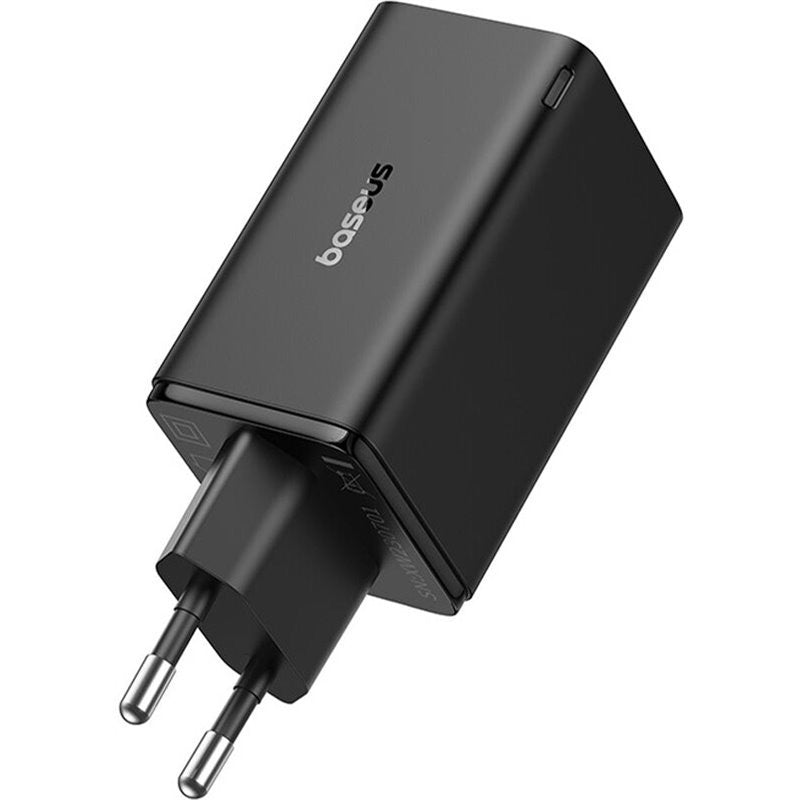 Cargador rápido Baseus GaN6 Pro de 4 puertos 65W 2 USB-A and 2 USB-C Negro