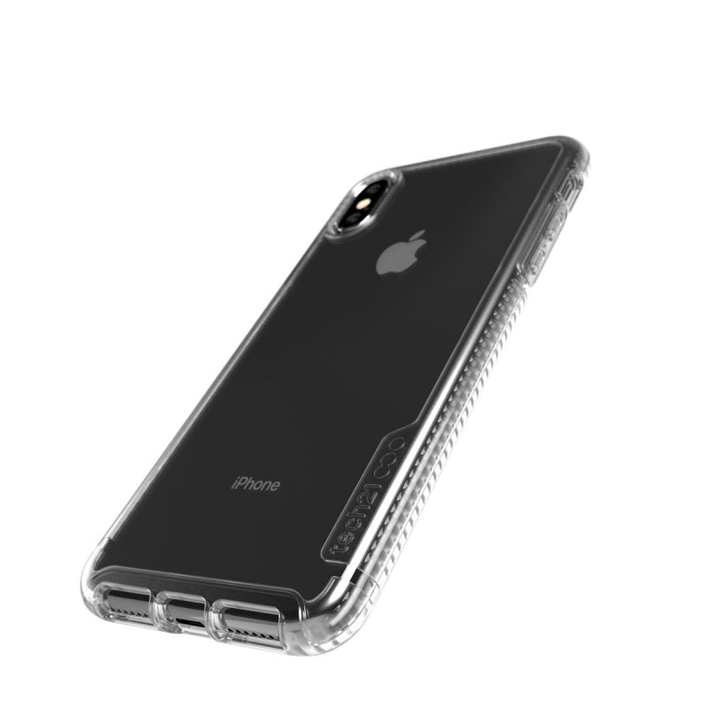 Funda Tech21 Pure Clear Apple iPhone Xs Max transparente.
