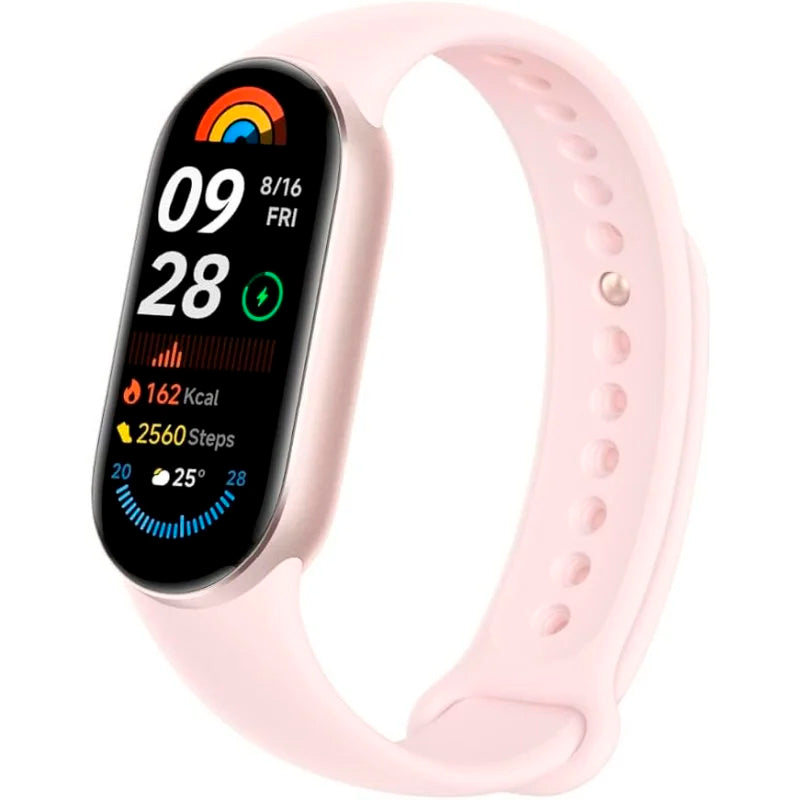 Pulsera de Actividad Xiaomi Smart Band 9 AMOLED Rosa Místico Usada *Pant.rayada*